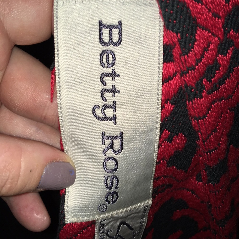 VINTAGE COAT BY BETTY ROSE Brocade Coat - Picture 4 of 5